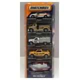 (G) 5 Matchbox Cars By Mattel in Original