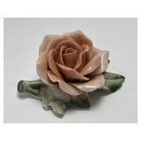 (F) Karl ENS Germany Pink Rose Flower Porcelain