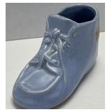 (F) McCoy Pastel Blue 5" Mary Ann Shoe Planter