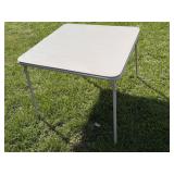 Multi-Purpose Gray Color Portable Card Table with