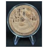 (SC) 5 AVDP oz .999 Fine Copper Round Year Of The