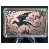 (SC) Dragon Fly 5 AVDP oz .999 CU Colorized