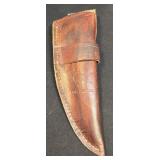 (SC) 7.75ï¿½ Leather Knife Sheath