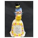 (A) Vintage JAPAN Porcelain Bluebird "Dinner Is