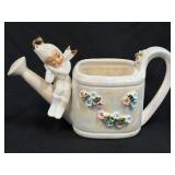 (A) MCM Vintage Lefton Iridescent Pixie Elf Fairy