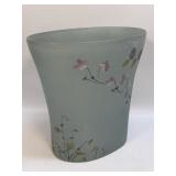 (E) Croscill Essence Bathroom Waste Basket 9.25"