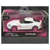 (D) Jada Pink Slips 2020 Toyota Supra 1:32 Scale