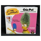 (D) The Simpsons Chia Pet Marge Handmade