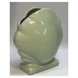 (A) Art Deco Princeton China Co. Mint Green Clam