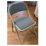 Padded Folding Chair As Pictured