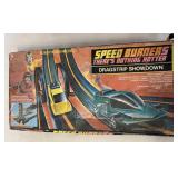 (G) 1977 Mego Toys Slot Cars Original Box Speed