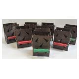 (M) 8 Pc Rustic Metal Luminaries with Christmas