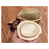 McCoy USA Bear Koala Cookie Jar * Mushroom Lid