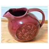 Vintage 1940's-1960's McCoy Shamrock Burgundy