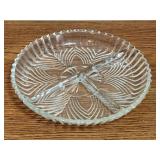 Indiana Glass #259 Pattern Three Part Relish Dish