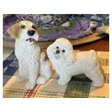 2 Assorted Figurine Dogs