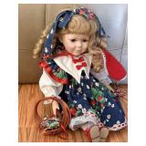 Vintage Porcelain Doll