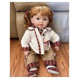 Vintage Porcelain Doll