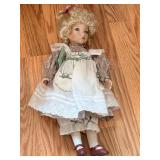 Vintage Porcelain Doll