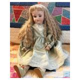 Vintage Porcelain Doll