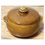 Vintage McCoy Lidded Casserole Dish 4 1/2'