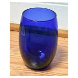 5' Cobalt Blue Water Glass