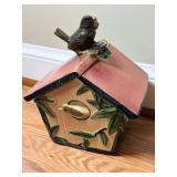 McCoy Birdhouse Cookie Jar 10' x 8'-Damaged