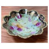 7 1/2' Hand Painted Ornate Made In Japan