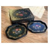 Vintage Elite Trays & Tin Made in England