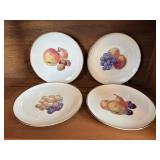 4 Decorative Thomas Germany Plates