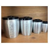 John Roberts Co.  Japan Aluminum Canister set