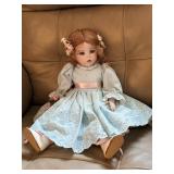 Vintage Porcelain Doll