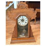 21' Made in USA Ingraham Gingerbread Mantle Clock