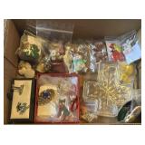 Tray Lot of Assorted Costume Jewelry & More