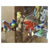 5 Assorted Bird Figurines