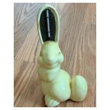 6 1/2' Vintage Pottery Thermometer Rabbit