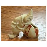 Vintage Ceramic Clown Planter