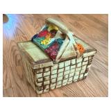 McCoy Picnic Basket Cookie Jar