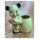 5' Antique Kitsch Cactus Planter