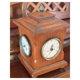 English Watch Maker Clock/Barometer