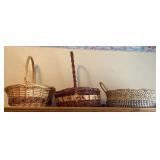 3 Woven Baskets