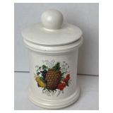 McCoy Pottery Canister-Chipped