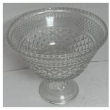 Anchor Hocking Clear WEXFORD PATTERN Open Compote