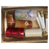 Tray Lot of Assorted Candles