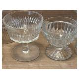 11 Assorted Sherbet Glasses