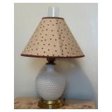 Milk Glass Lamp
