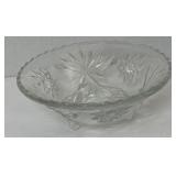 Vintage Anchor Hocking Star Of David EAPC Clear