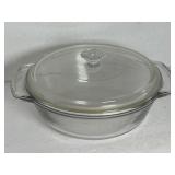Anchor Ovenware Round Casserole Baking Dish Lid