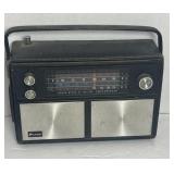Vintage portable solid state radio