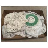 Assorted doilies